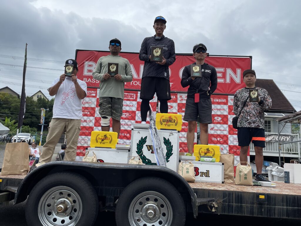 ビワコオープン　表彰式