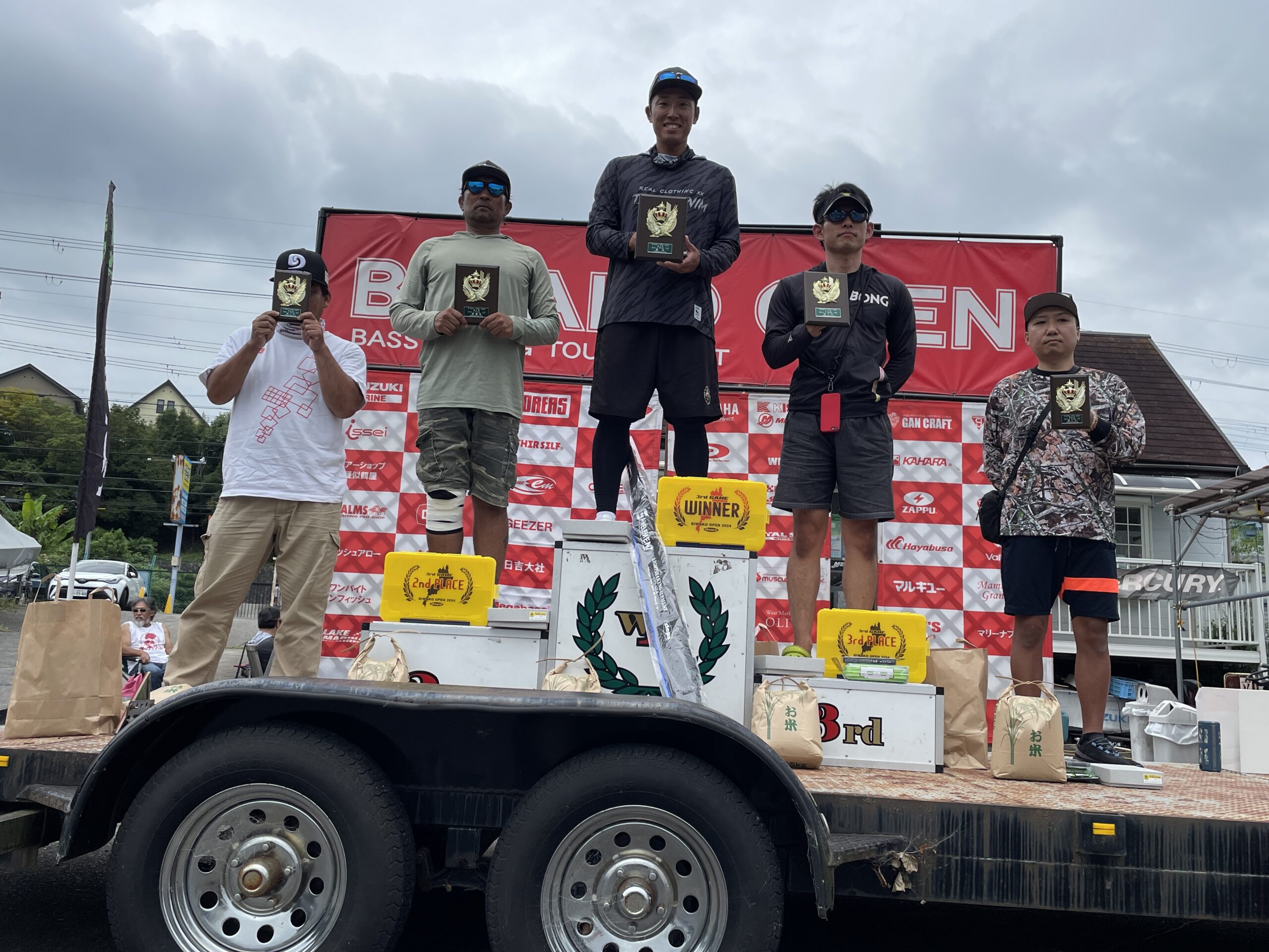 ビワコオープン　表彰式