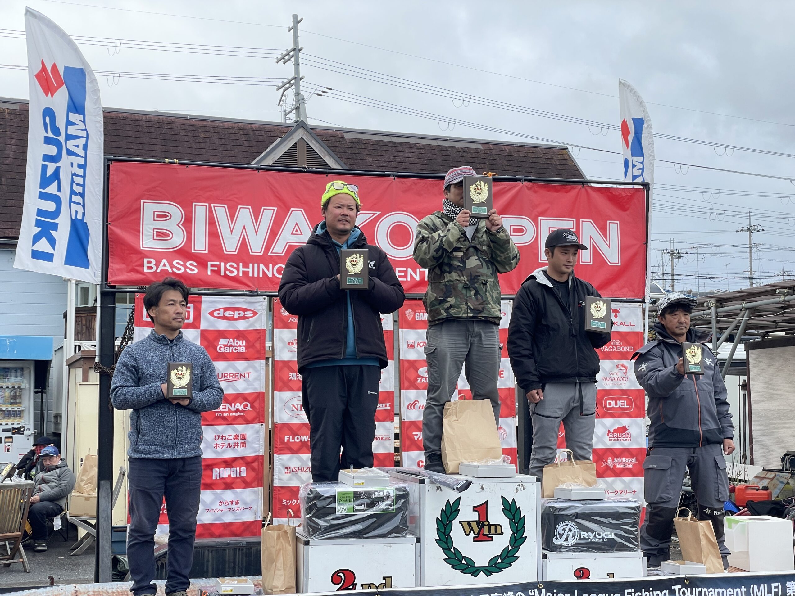 ビワコオープン　表彰式