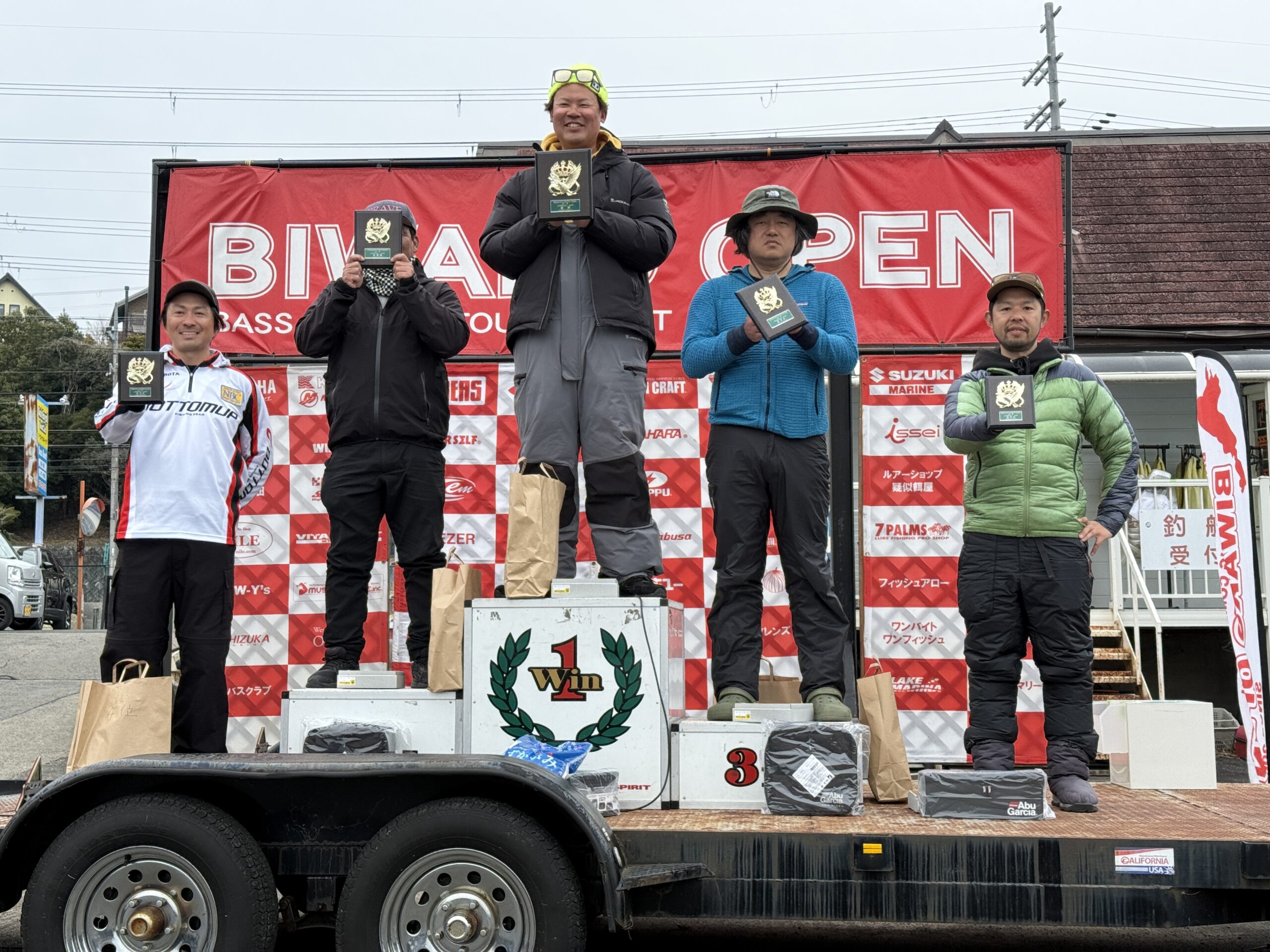 ビワコオープン2026ジャッカルCUP上位５名