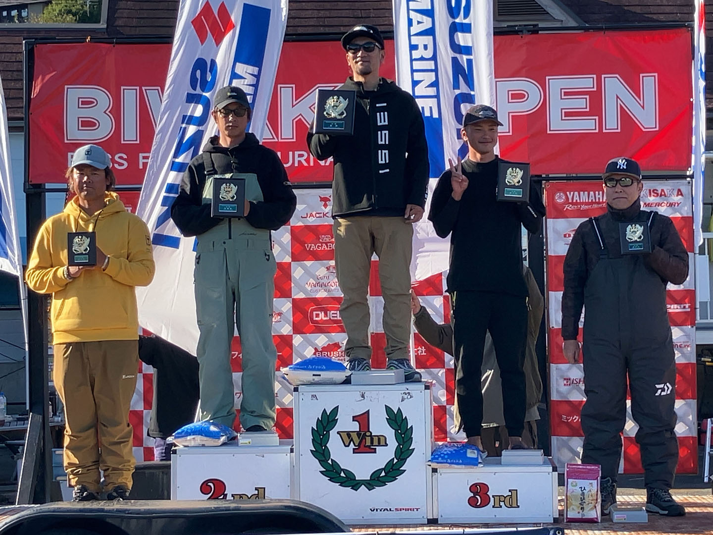 ビワコオープン2025年間上位5名